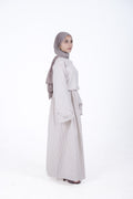 Bloom Embroidery Gown - Brown