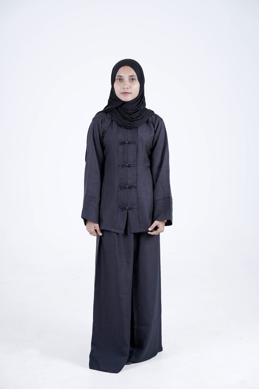 Lune Knot Coord set - Black