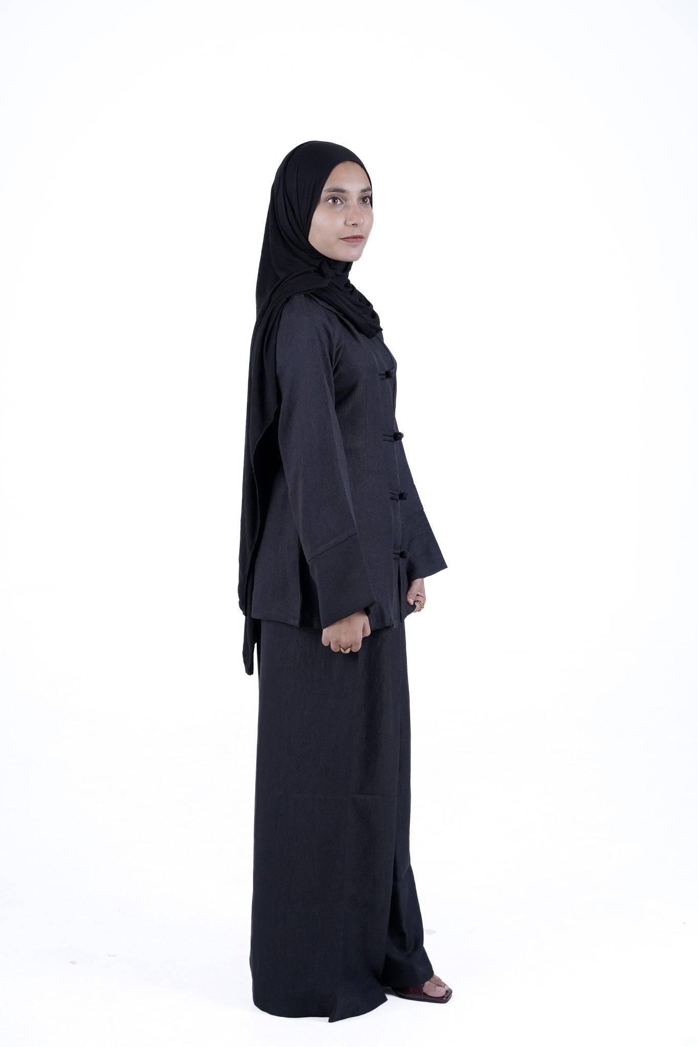 Lune Knot Coord set - Black