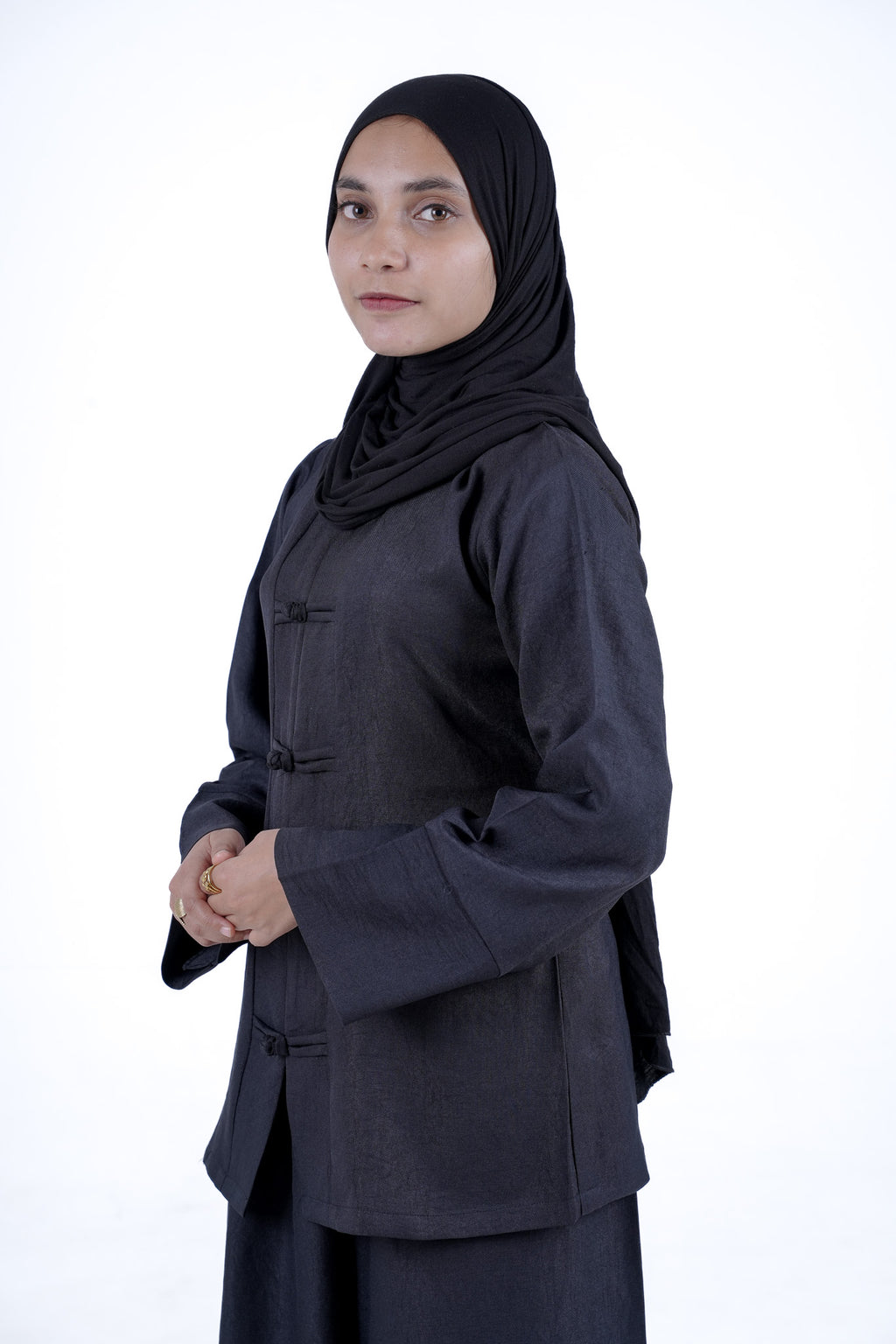 Lune Knot Coord set - Black