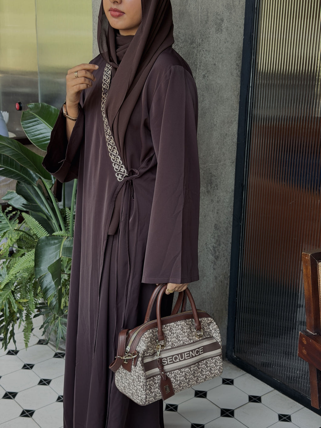 Kazaki Kimono - Brown
