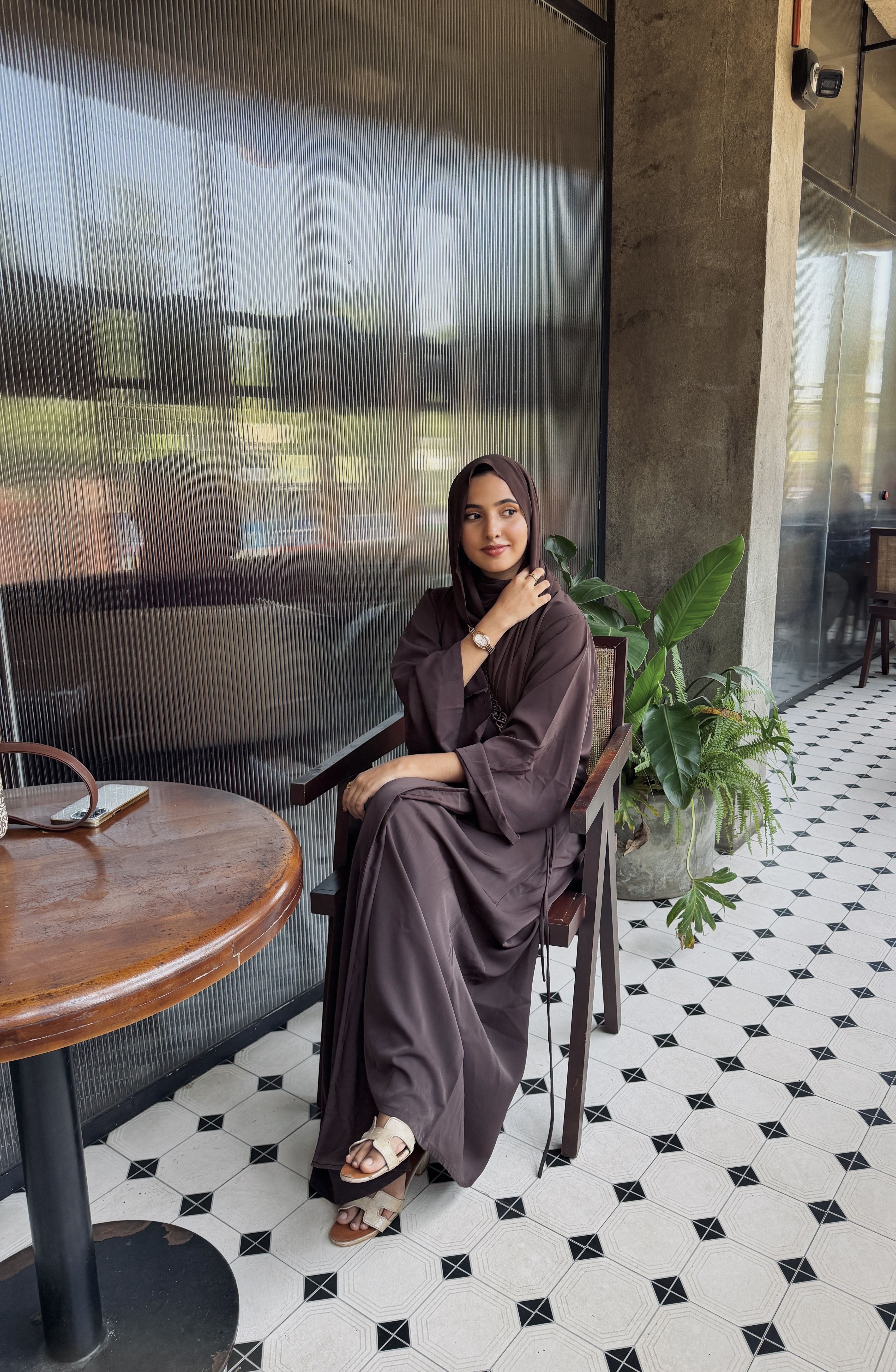 Kazaki Kimono - Brown